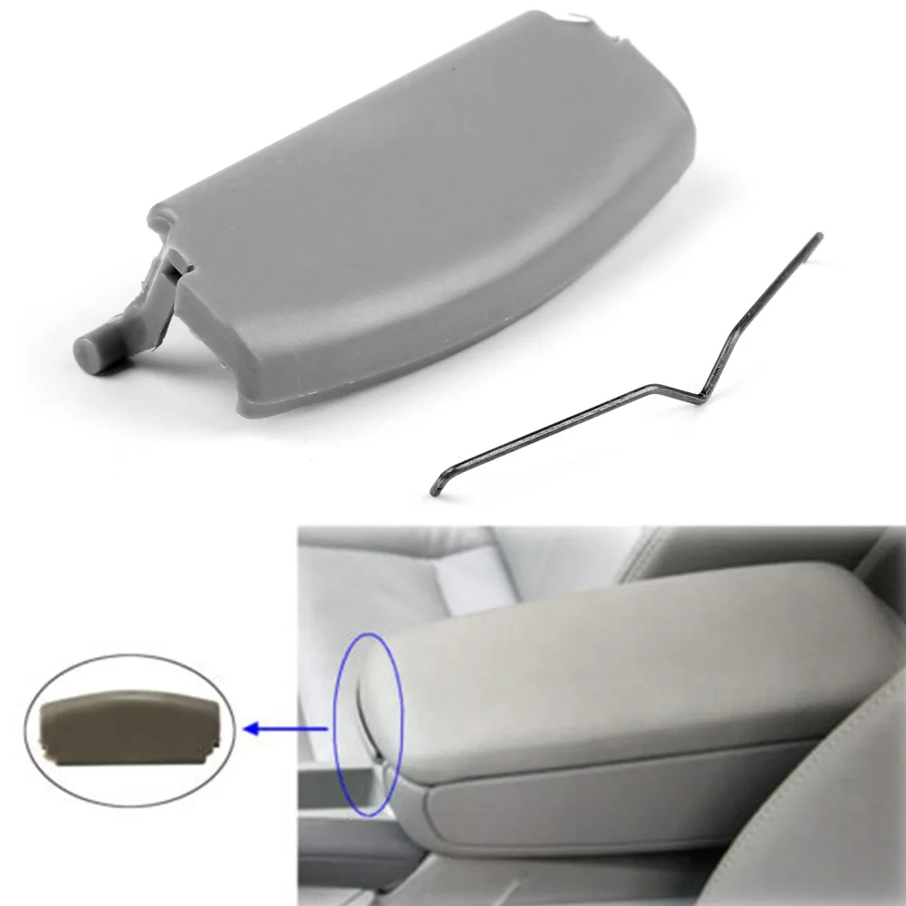 Cubierta de la consola central del pestillo del reposabrazos del coche para AUDI A4 B6 2002-2007 E177B 3 colores Interior del coche partes