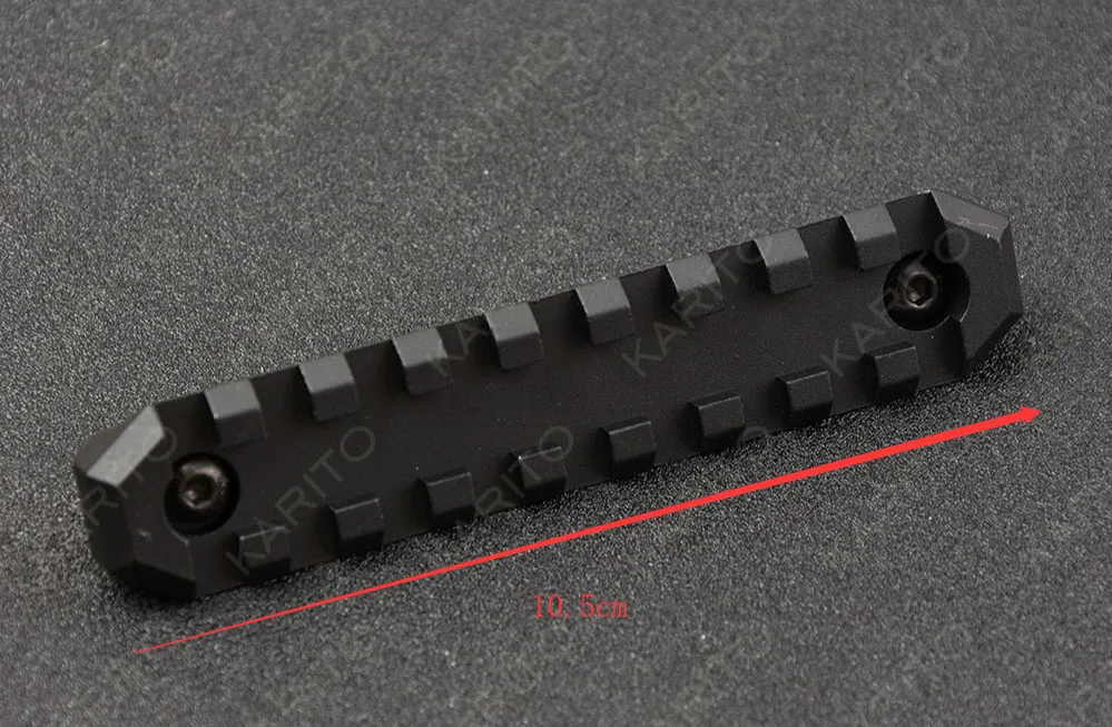 Cnc m-lok 9 слотов рельсовая панель Пикатинни Вивер поручень боковая