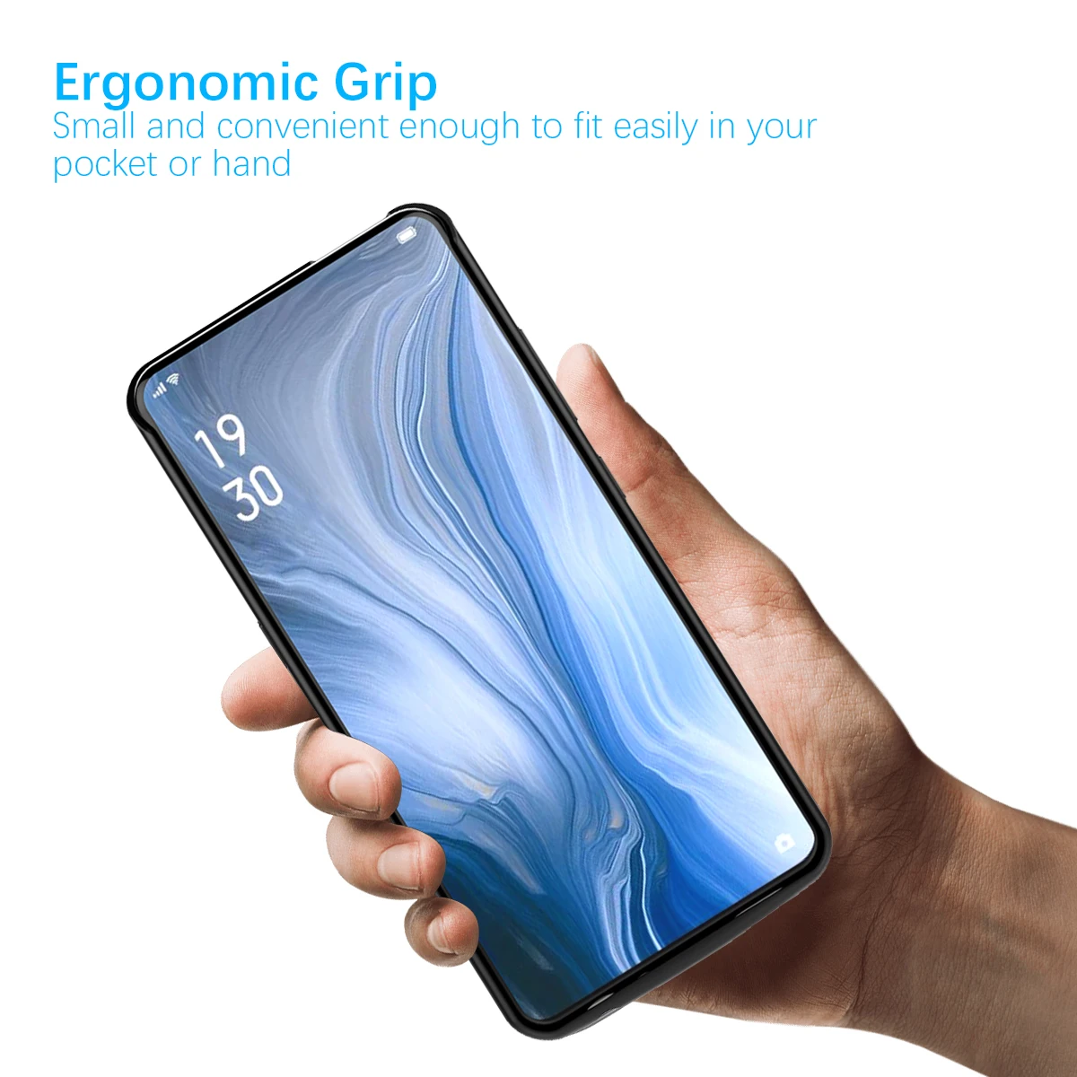 Чехол для зарядки аккумуляторов Oneplus 7 тонкий чехол с расширенным резервным
