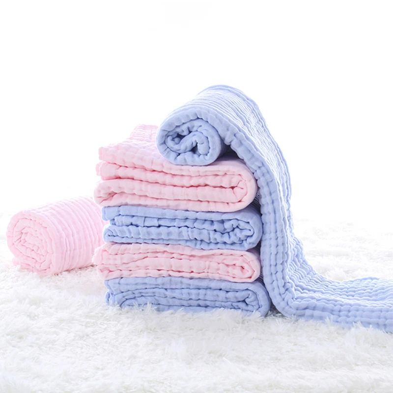 

large size Multifunction Swaddle Baby Blankets Cotton Swaddle Wrap for Newborn Babies 5 Layer Bath Towel Blanket Baby Bedding