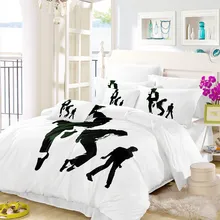 Michael Jackson Portrait Bedding Set Space Walk Dancing Duvet Cover Set Celebrity Classic Posture Print Bedding Home Decor D40 Michael Jackson Portrait Bedding Set Space Walk Dancing Duvet Cover Set Celebrity Classic Posture Print Bedding Home Decor D40