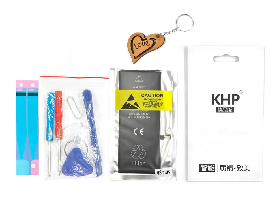 NEW 2017 100% Original KHP Phone Battery For iPhone 6S Plus Capacity 2750mAh Repair Tools 0 Cycle Replacement Batteries Sticker (18)