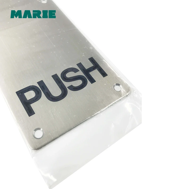 SP023 Door Plate Public Area Sign Plate Indicator Stainless Steel Pull Push