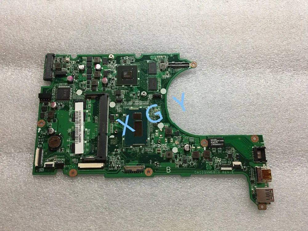 

Материнская плата DA0ZQXMB8E0 NBMP511004 NB.MP511.004 для acer для aspire R3-471G, материнская плата для ноутбука с R3-471T 100%, тест ОК