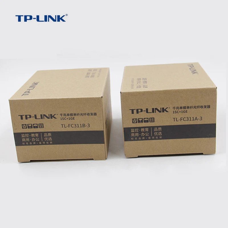 Трансивер TP-Link Gigabit Fiber одномодовый SC 1,25 Гбит/с(TL-FC311A-3/TL-FC311B-3)-3 км
