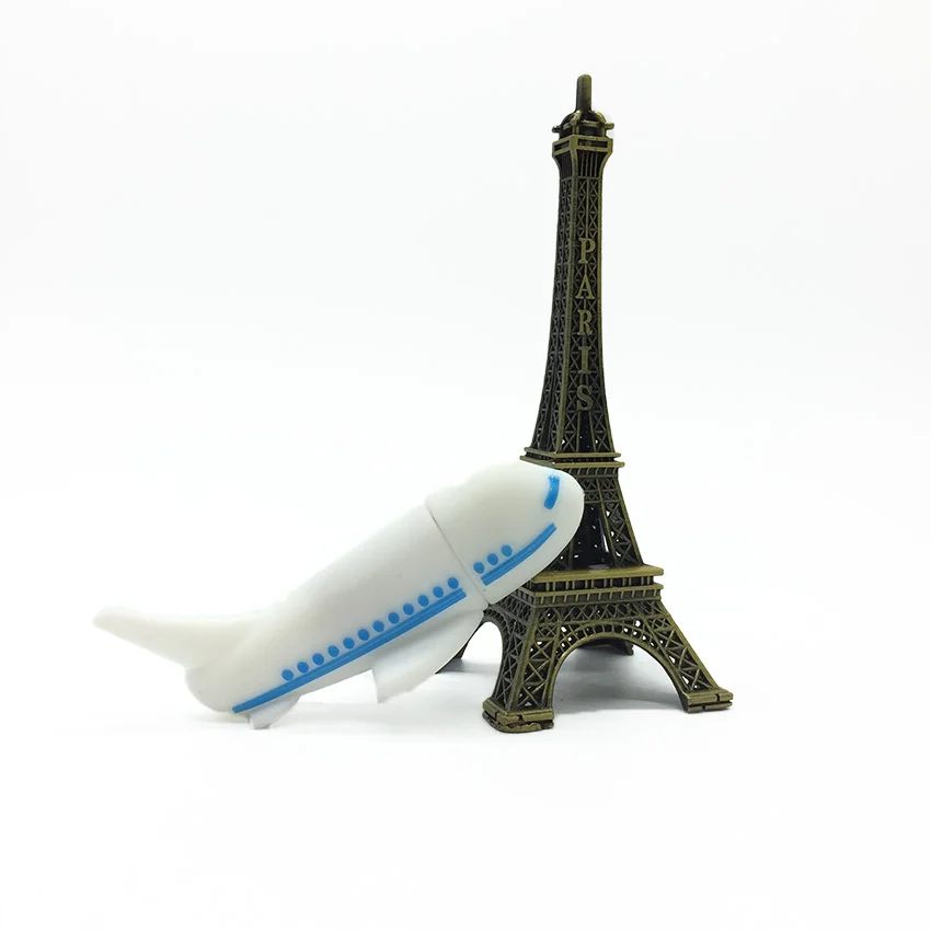 Cartoon Airplane Pendrive Aircraft USB Pens Stick Flash Disk Memory USB USB Flash Drive 128GB 64GB 32GB 16GB 8GB 4GB Pen Drive