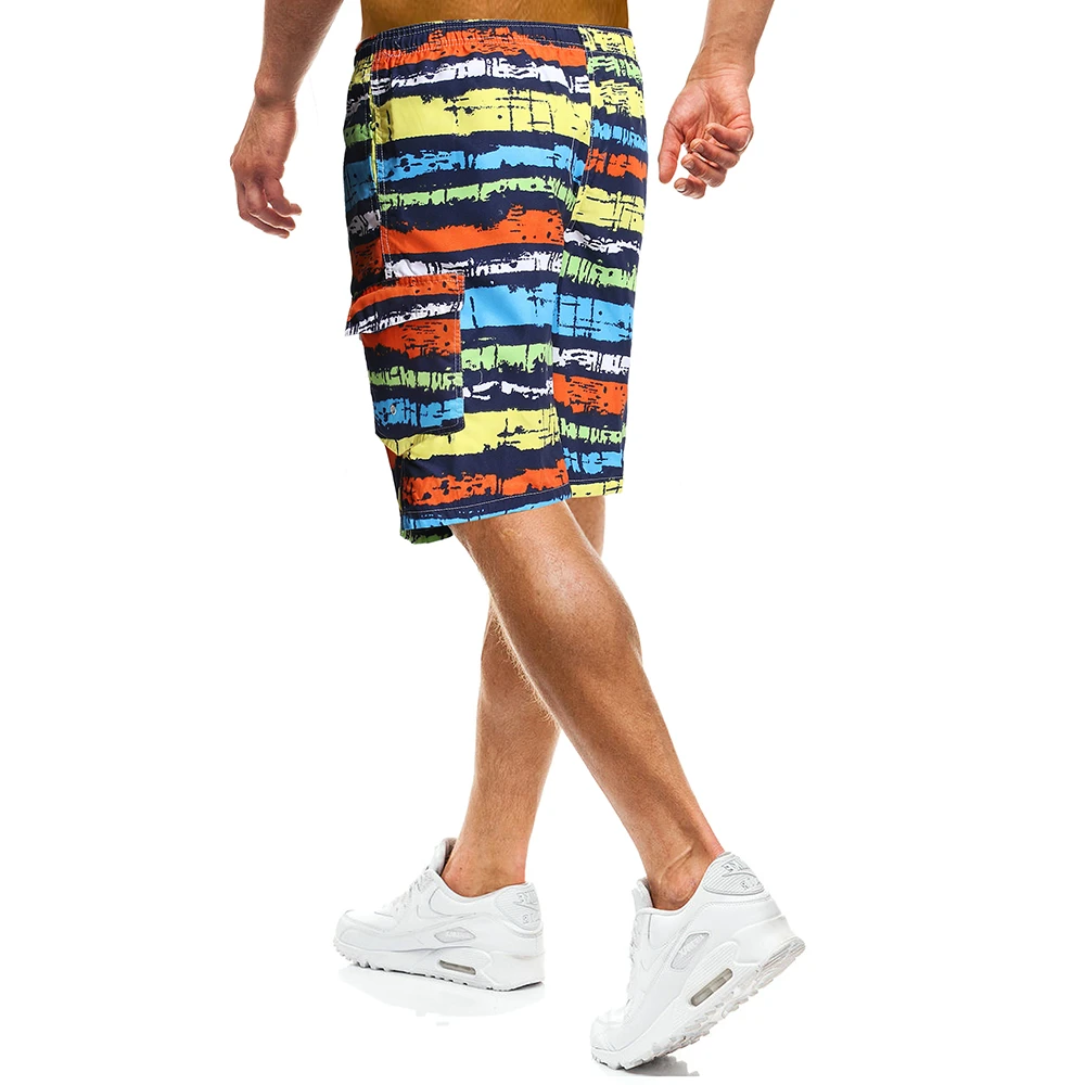 Vacation Quick Drying Casual Shorts Men 2019 Summer Mens Shorts Boxers Male Swimwear Loose Elastic Waist Breathable Beach Shorts Vacation Quick Drying Casual Shorts Men 2019 Summer Mens Shorts Boxers Male Swimwear Loose Elastic Waist Breathable Beach Shorts
