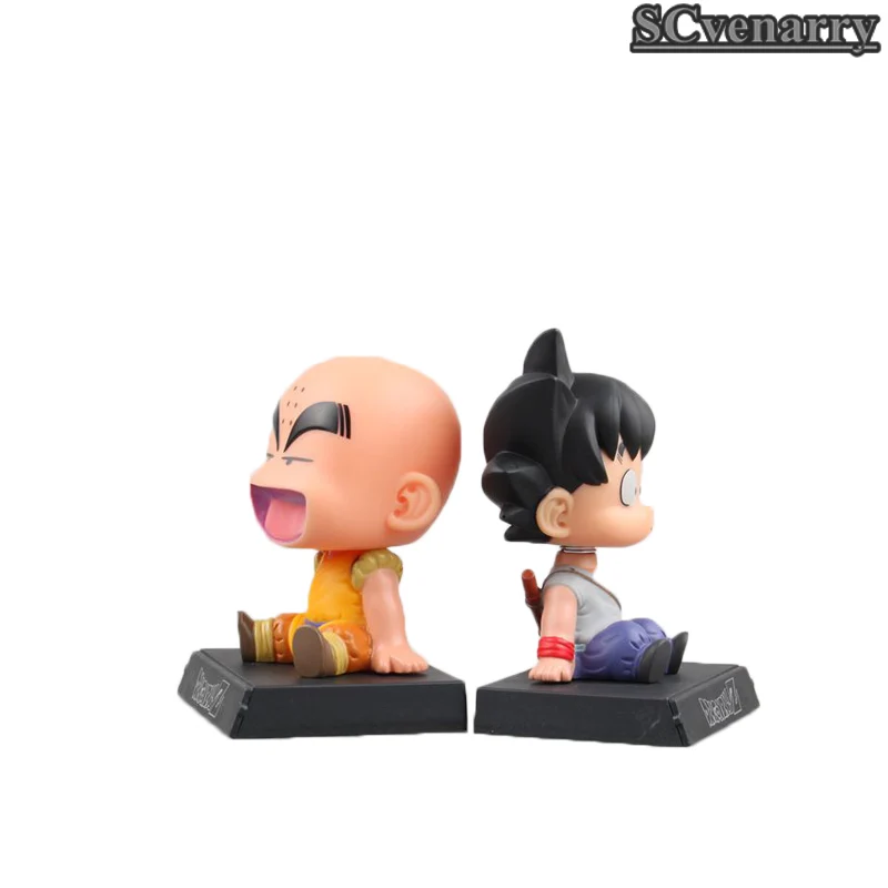 2 шт./компл. Dragon Ball Z фигурка сына персонажи Гоку и куририн ПВХ Brinquedos аниме