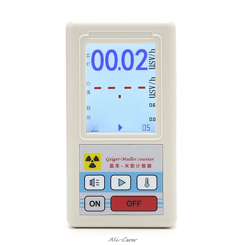 

Counter Nuclear Radiation Detector Dosimeters Marble Tester With Display Screen counter Radioactive detector
