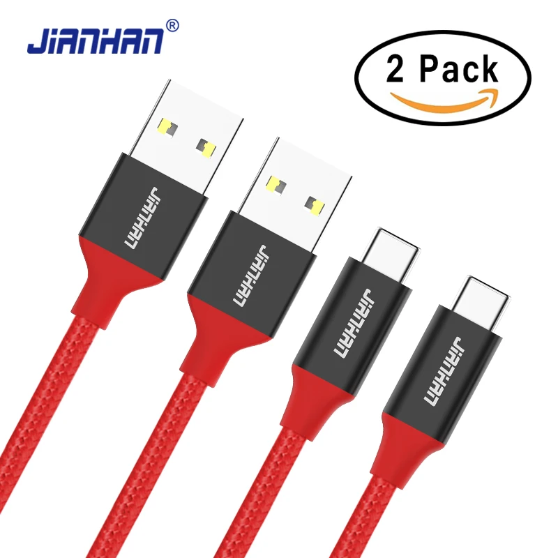 2 шт. USB-кабель для быстрой зарядки 5 В 3 А | Мобильные телефоны и аксессуары