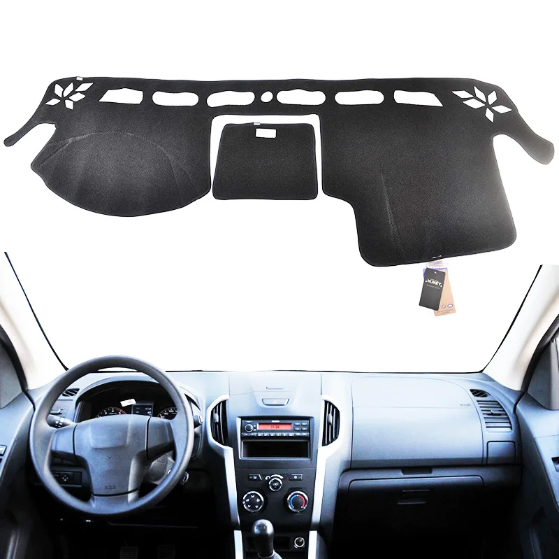 

Dashmat Dash Mat Dashboard Cover Sun Shade Dash Board Cover Carpet For Isuzu D-Max Dmax MU-X MUX Chevrolet TrailBlazer 2013-2018