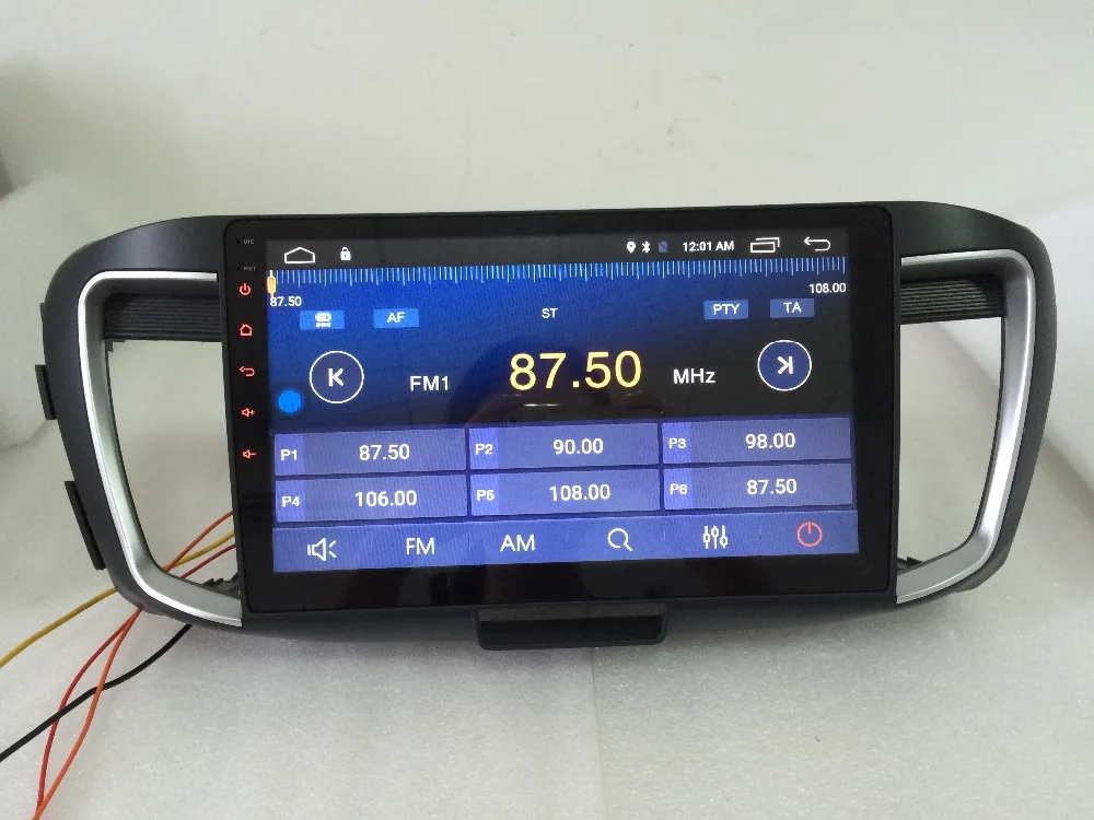 Excellent 10.1 inch 1024 x 600 quad core Android 7.0 for HONDA odyssey 2015,car deckless gps navigation,radio,3G,Wifi,canbus,english,black 9