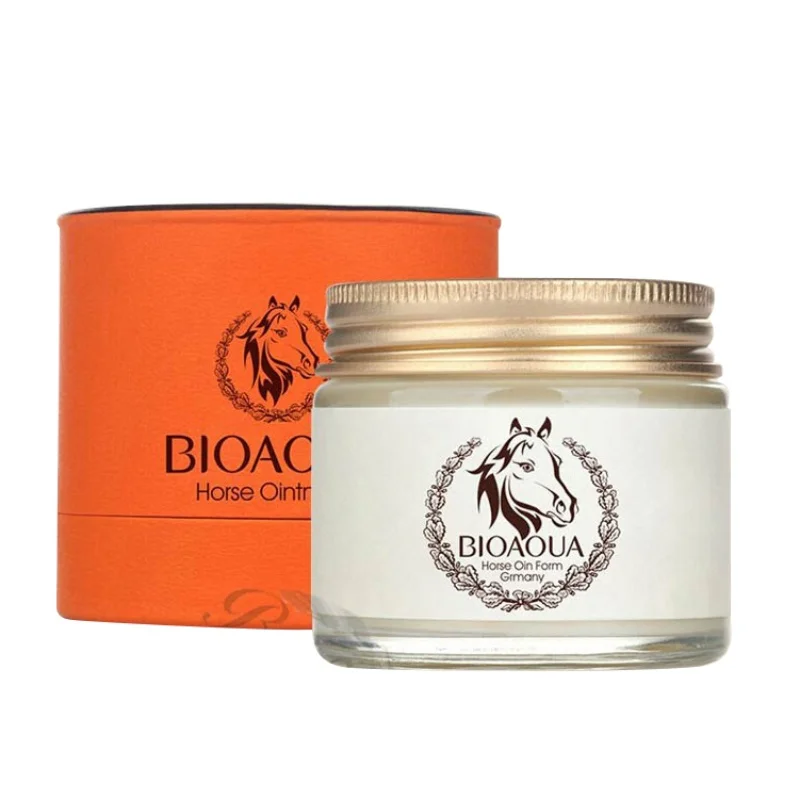 

1pc horse oil cream anti aging cream scar face body whitening cream ageless cosmetic skin care whitening moisturizing cream