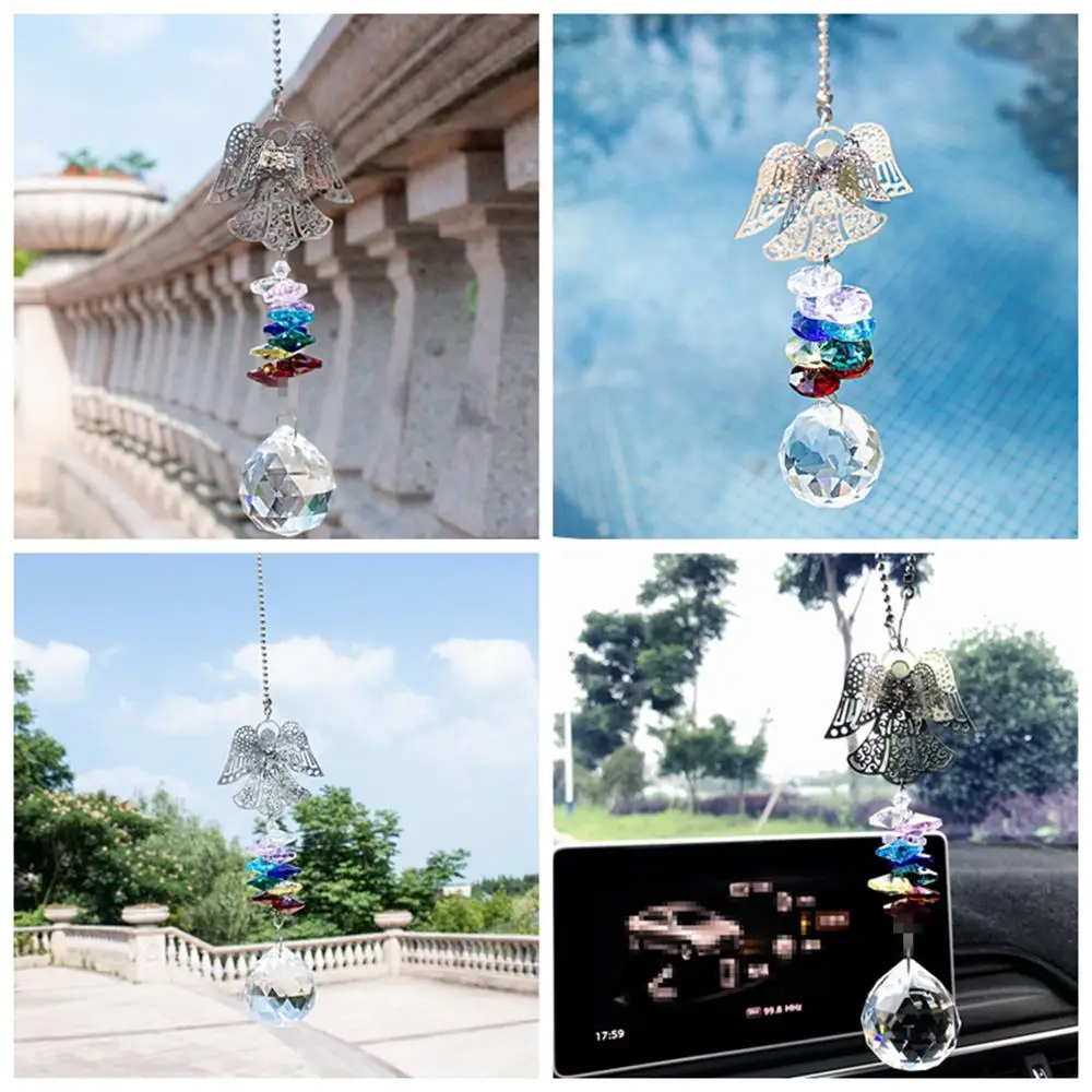 kdjsic Crystal Guardian Angel Window Collezione Sun Catcher Chakra Beads Suncatcher Home Decor kdjsic Crystal Guardian Angel Window Collezione Sun Catcher Chakra Beads Suncatcher Home Decor