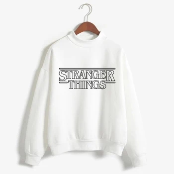 

Tv Show Stranger Things Print Hoodies Sweatshirts Clothes Turtleneck Tracksuit Hip Hop Tops Women Long Sleeve Shirts Streetwear