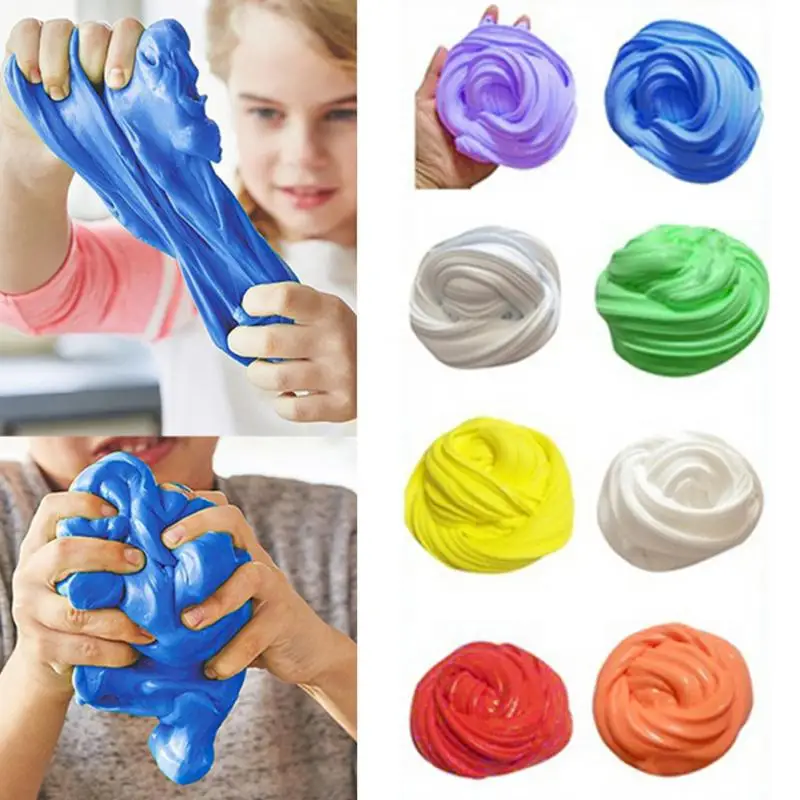

Kids Anti-stress Toys Butter Slime Clear Slime Glitter Slime Super Light Clay