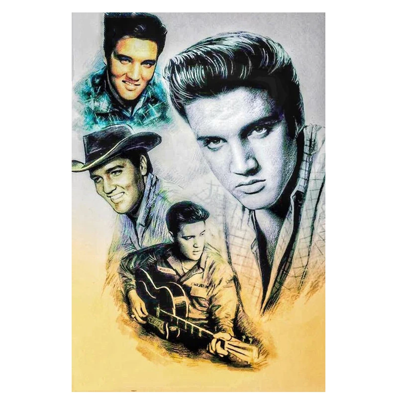 5D DIY Алмазная вышивка Elvis Presley алмазная живопись полная квадратная мозаика