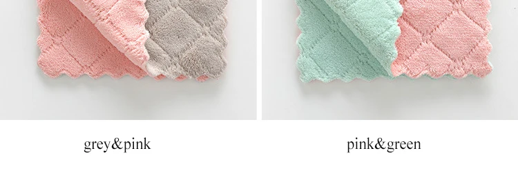 Luluhut, 8 шт./лот, домашние полотенца из микрофибры, абсорбент для кухни, плотная ткань для чистки, микрофибра, протирать стол, кухонное полотенце