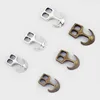 10pcs Fashion Clasp Anchor Hook Clasp For 3/4/5mm Round Leather Cord Bracelet Jewelry Findings Accessories ► Photo 2/6