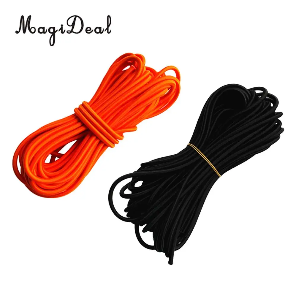 MagiDeal Multiuse Rubber Strong Elastic Bungee Cord Rope for Tent Canopy Awning Outdoor Camping