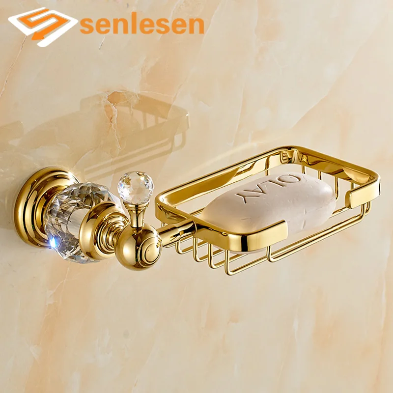 

Free Shipping Bathroom Soap Dish Holder Modern Square Soap Dish Basket Hanger Wall Mounted Holder