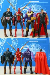 Игрушка Marvel Мстители Бесконечность войны Человек-паук Железный человек супергерой Американский капитан Тор действие фигурки кукол