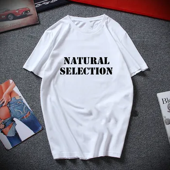 

Natural Selection Letter Harajuku White Men T Shits Camiseta Mujer Aesthetic Boys Vintage Vogue Cool Tees Tops Ulzzang Hipster