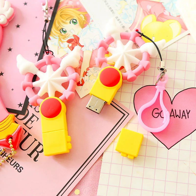 Аниме cardcaptor sakura U disk USB Memory Stick accot аксессуары|Реквизит для костюмов| |