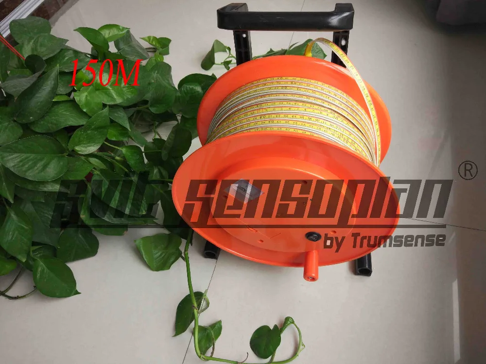 Special Offer 150 Meter Portable Steel Ruler Water Level Meter 150M