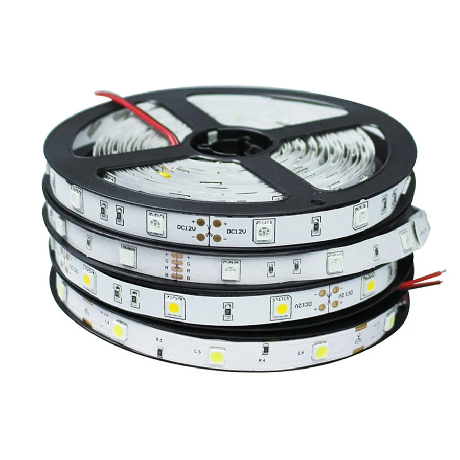Tanbaby-Led-Strip-5050-SMD-Led-Flexible-ribbon-DC12V-5M-150-Led-Non-waterproof-White-RGB