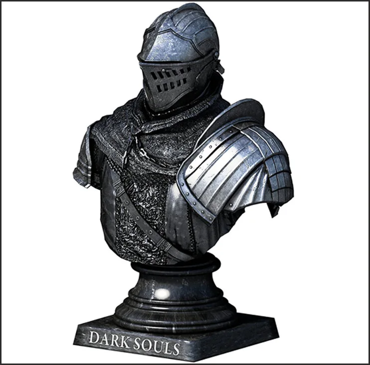 

7CM GAME Dark Souls Faraam Knight Statue The Abysswalker PVC PVC Action Figure Knight of Astora Oscar Collectible Model Doll Toy