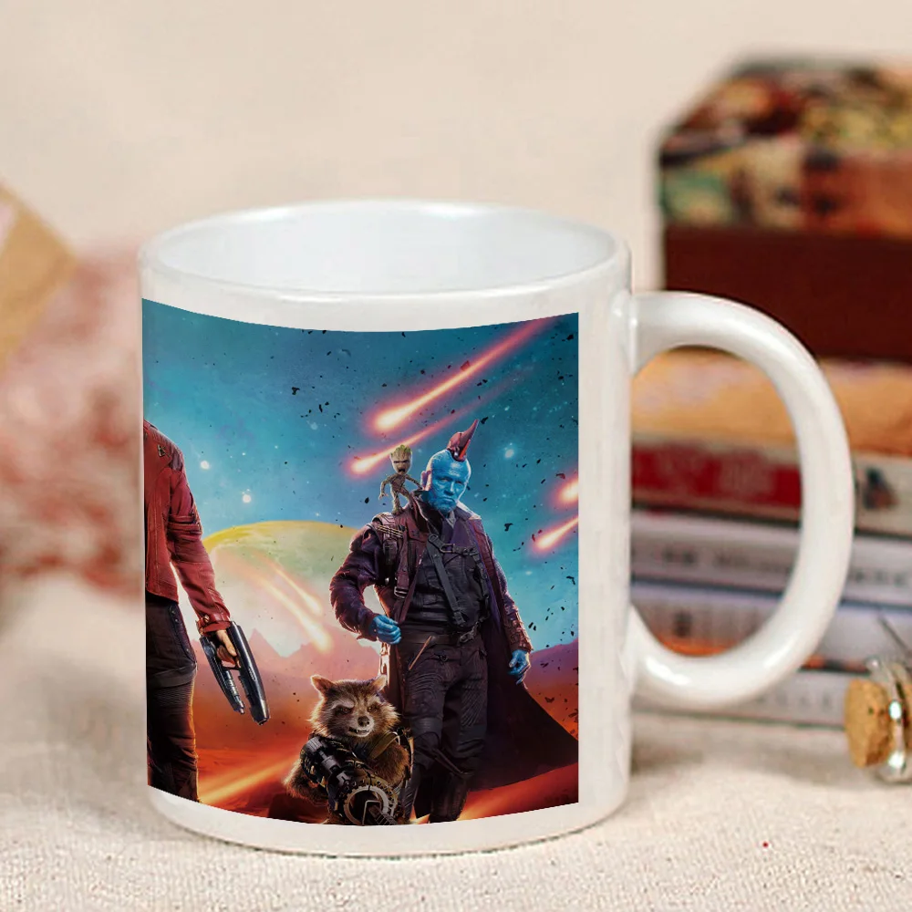 Marvel Super Heroes guardiers of Galaxy Star Lord Cup Gamora кружка Arthur Sampson Douglas ракета Грут кофейные чашки и