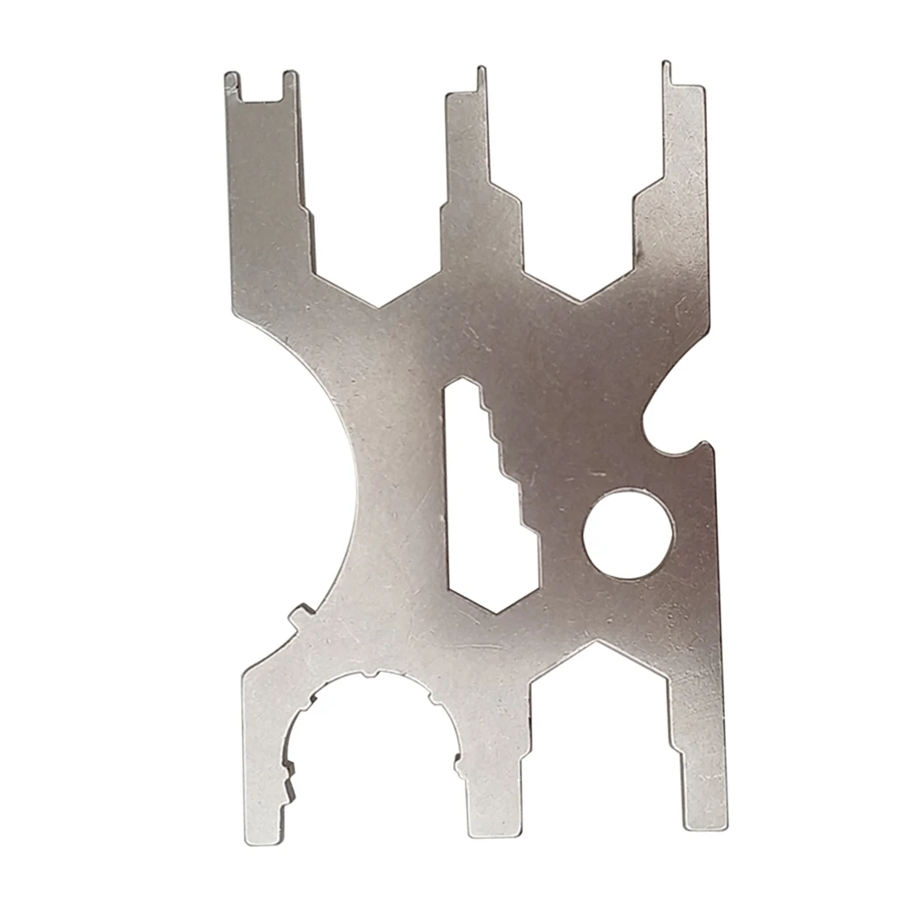 1 Pcs Stainless Steel Scuba Diving Multitool Diving Regulator Kits Screwdriver Set Credit Card Diving Equipment Repairing Tools 
