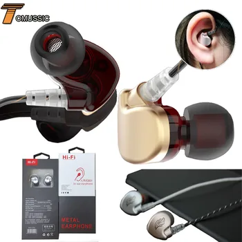 

Dynamic S5 Wired Earphone Headset Hifi Earbuds 3.5mm In-ear Bass Head phone Earbud with built-in Mic For Xiaomi Huawei