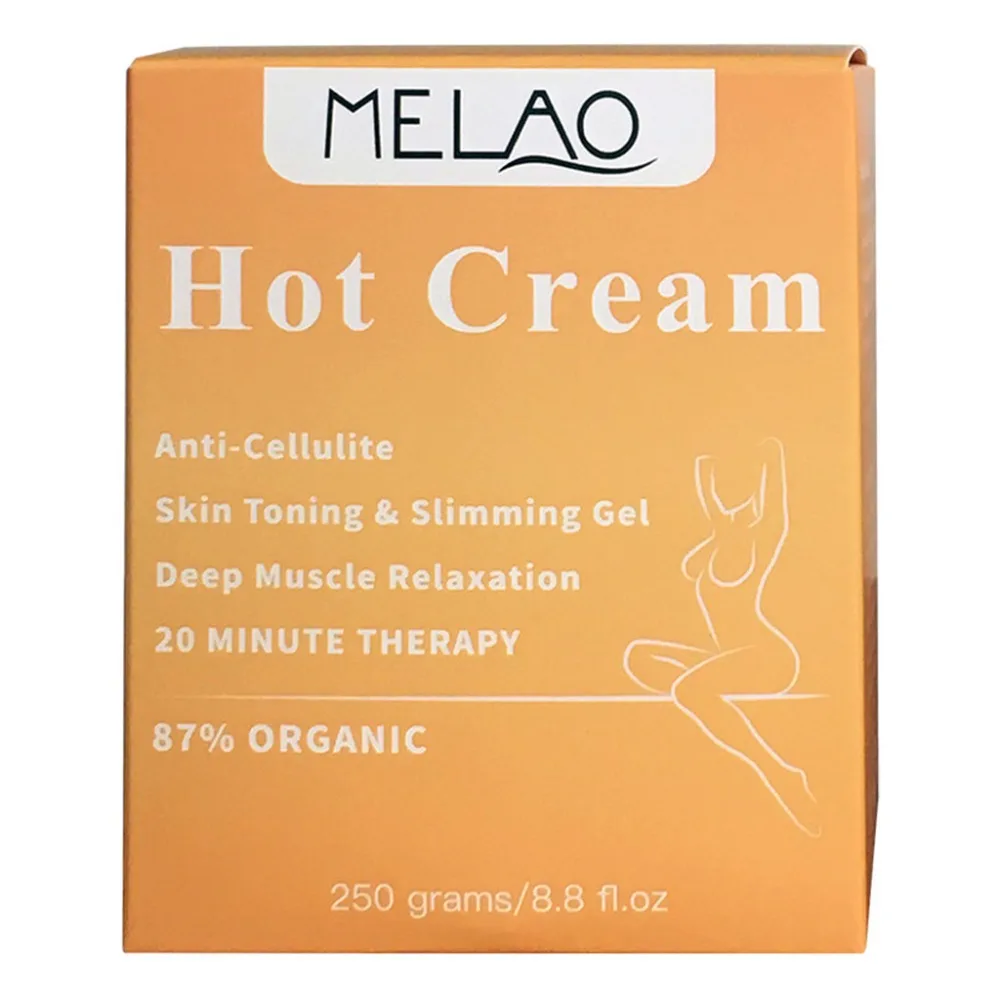 Anti Cellulite Hot Cream Body Slimming Muscle Relaxation Massage Weight Loss New 250g