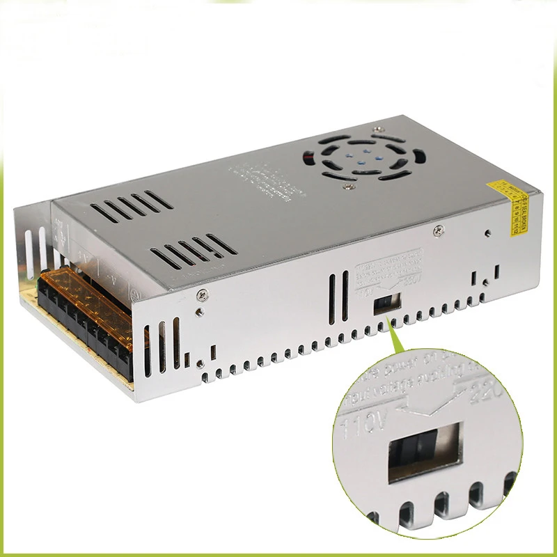 1 единица DC 24V 15A 360W 24v 3528 полосы регулируется Питание импульсный источник AC 110 220V