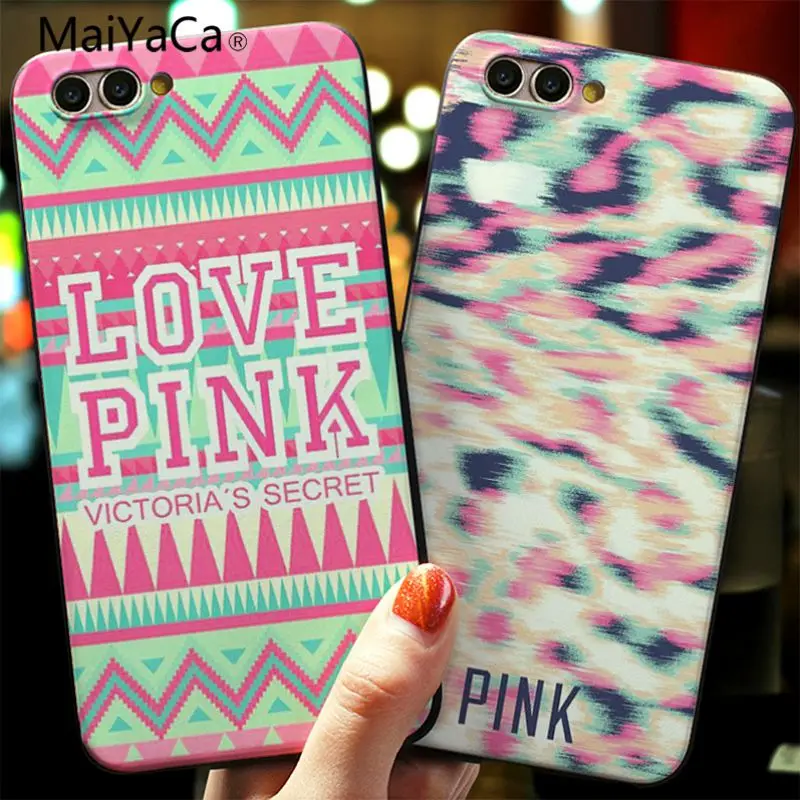 MaiYaCa новый бренд Victoria LOVE Розовый чехол для телефона Huawei P20 pro Lite mate9 mate10 P9 P10 plus Honor 9 10