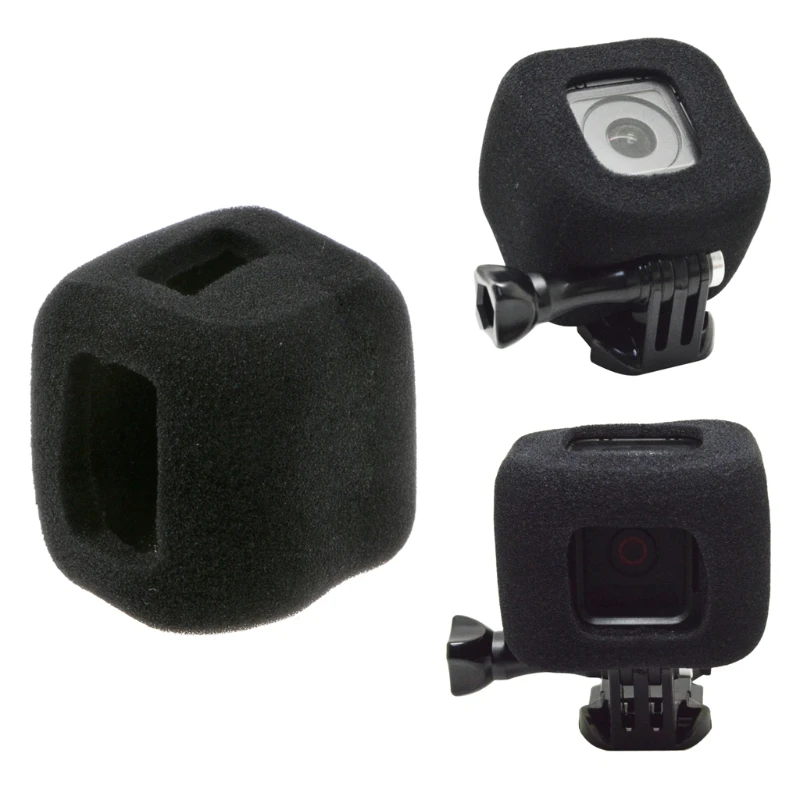 OOTDTY Высокоплотный пенопластовый ветрозащитный чехол подходит для GoPro hero 5 4