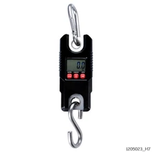 Цифровые подвесные весы 300 кг/660 фунтов 100 г промышленные весы для багажа, рыбалки, карманные крановые весы