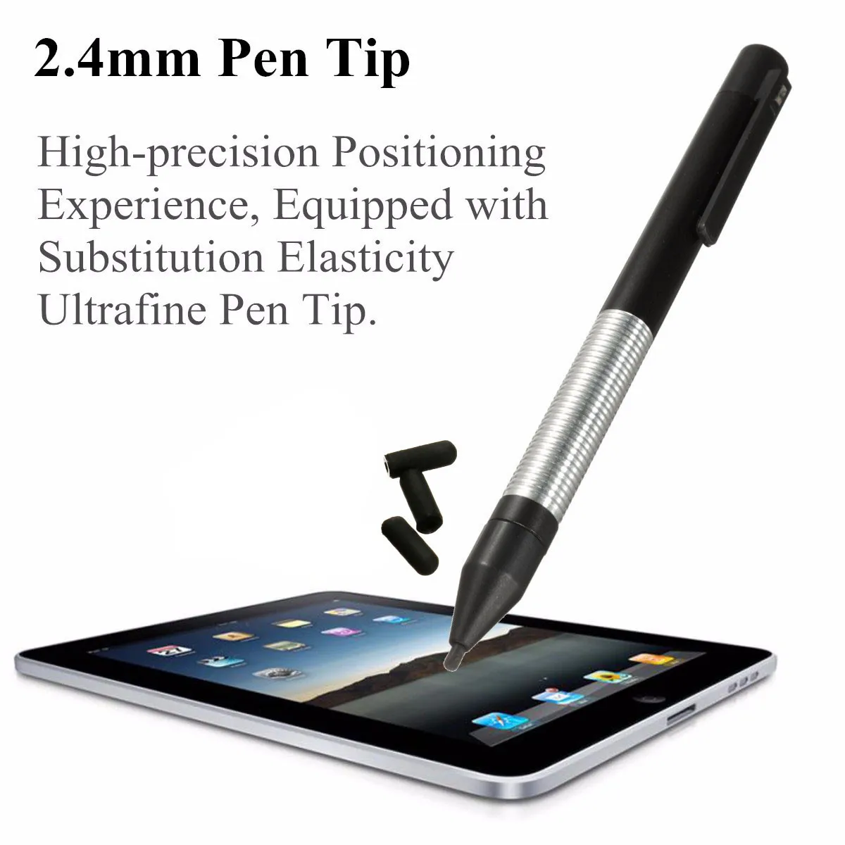Универсальный стилус для мобильного телефона из алюминиевого сплава 2,4 мм высокоточная активная емкостная ручка карандаш для рисования для iPad Android планшета