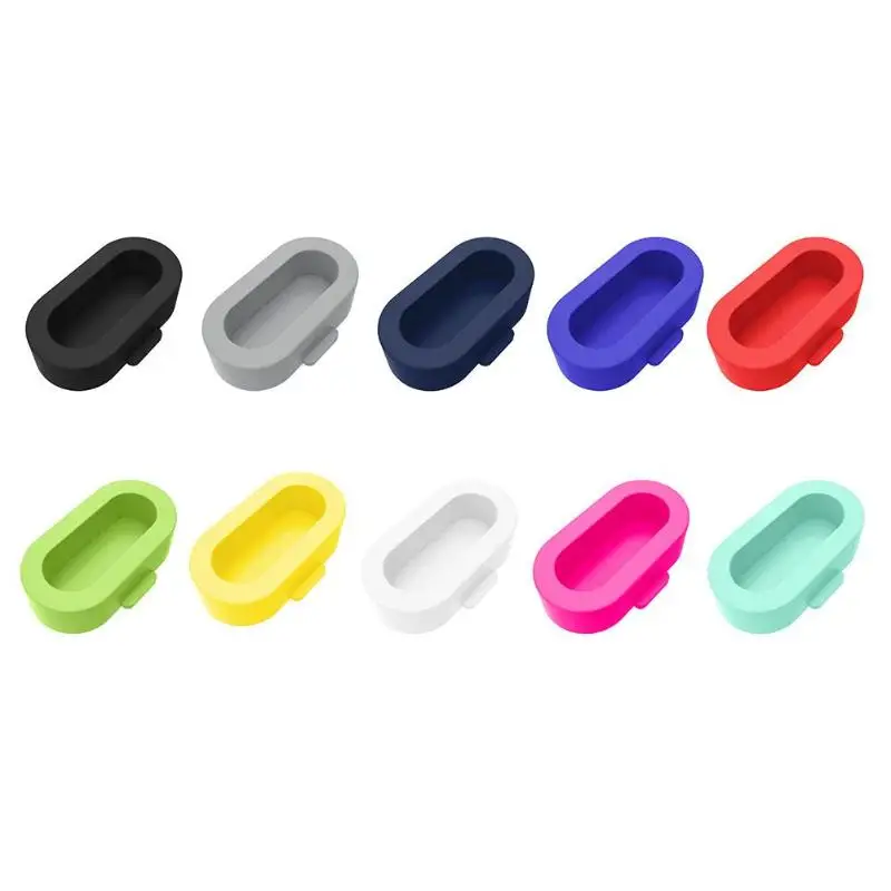 NEW 10Pcs Silicone Charger Port Cover Protector Anti Dust Plug Case For Garmin Vivoactive 3 Forerunner 245 945 935 Fenix 5