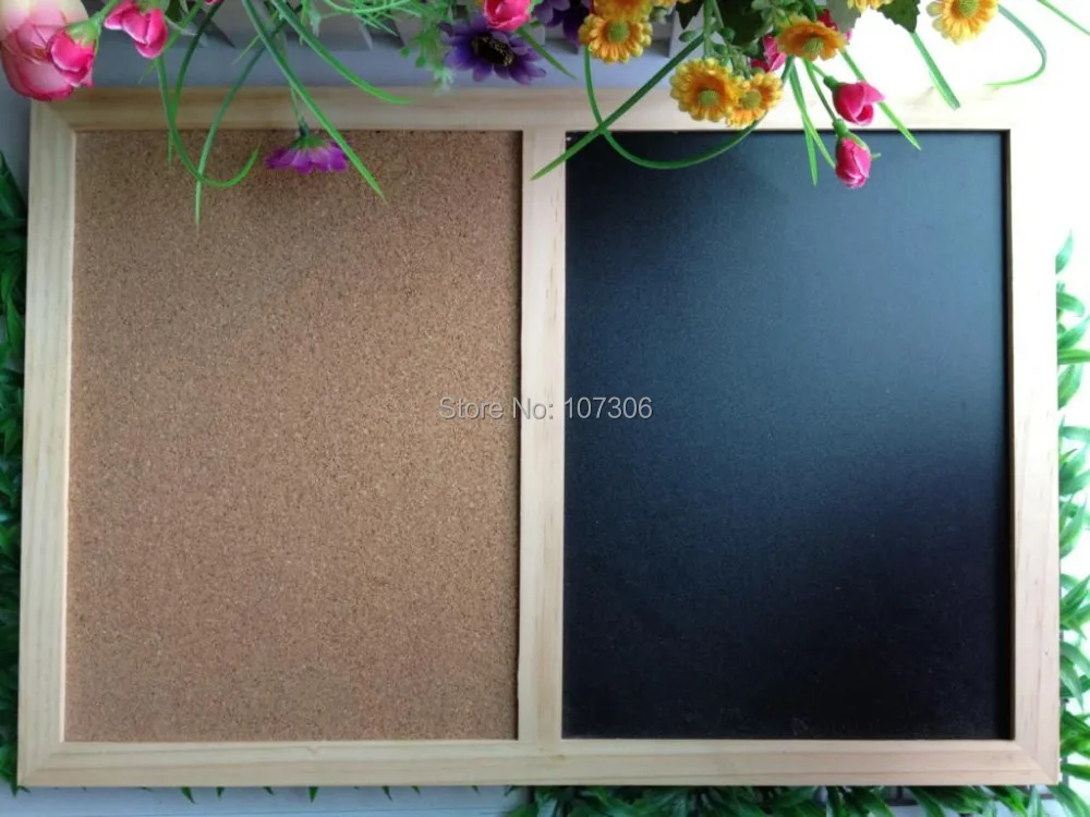 free accessories nature combination cork board blackboard kitchen office supplier 6090cm factory direct sell home decorativein drawing board from office boards for b76 for