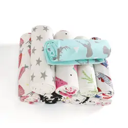 Модные мягкие теплые одеяла для новорожденных цветочные постельные принадлежности пеленка для сна удобная коляска