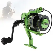 6000 СЕРИЯ 13+ 1 Шариковые подшипники 4,7: 1 цельнометаллическая Прочная Складная Рыболовная катушка с ручкой EVA