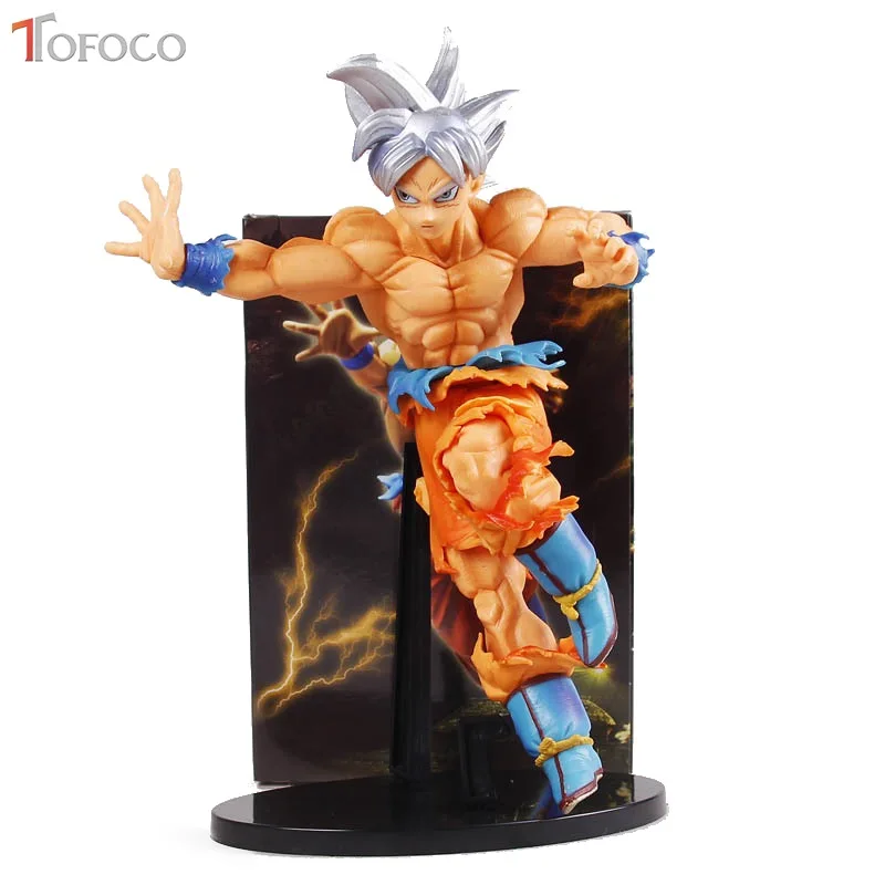 TOFOCO 23 см Оригинальная фигурка Banpresto Gogeta Ssj Goku Vegeta Com Dragon Ball Z Супер модель