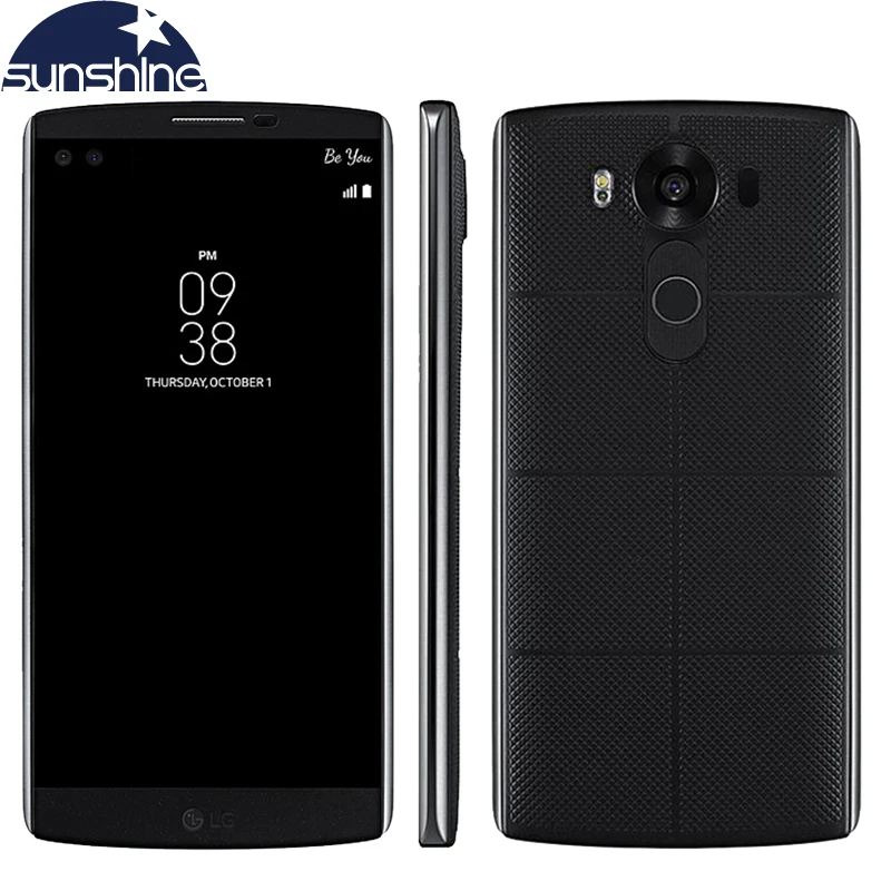 Оригинальный LG V10 4 г LTE Android мобильного телефона гекса Core 5.7 '✖.0mp ГБ