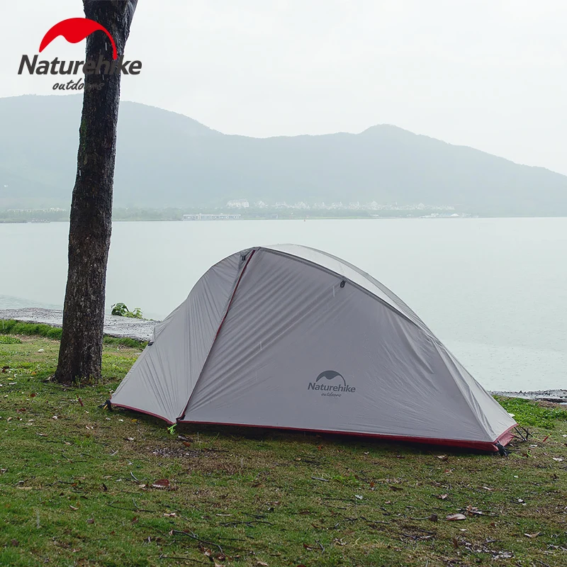 

Naturehike Silent Wing Series 1-2 Person Tent With Default Mat Windproof Waterproof Sunproof For Outdoor Camping Traveling