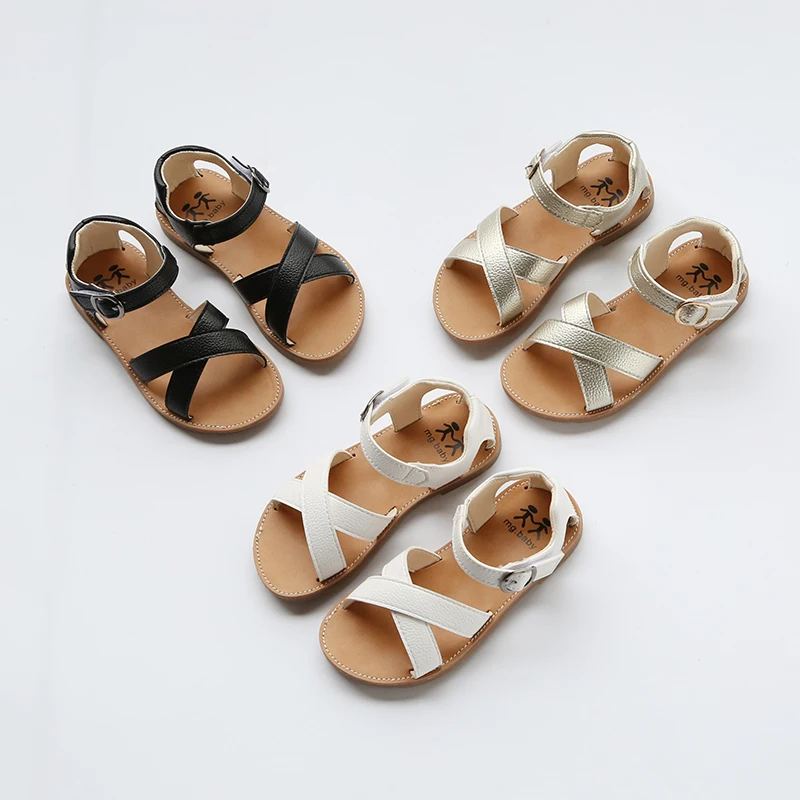 Летние сандалии для девочек; сандалии на плоской мягкой резиновой подошве; пляжные туфли для девочек; однотонные сандалии для маленьких девочек;#9DW0130