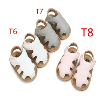 

Summer PU Leather Newborn Baby Boy Girl Baby Moccasins Soft Shoes Bebe Fringe Soft Soled Non-slip Footwear baby sandals CX94A