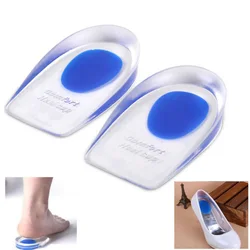 2 Unids Comodidad Tacón Taza Plantillas de Gel de Silicona Masaje Cojín Del Talón Medio Talón Dolor Estera Fascitis Plantar - para Mujeres Tamaño 2 Unids Comodidad Tacón Taza Plantillas de Gel de Silicona Masaje Cojín Del Talón Medio Talón Dolor Estera Fascitis Plantar - para Mujeres Tamaño